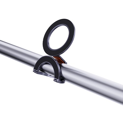 Double sided magnetic folding bracket, view 4