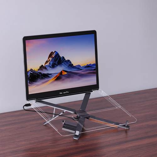 Folding portable laptop stand, view 4