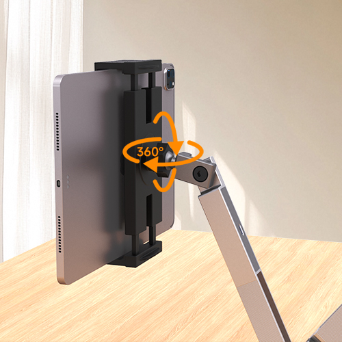 Lazy Rotating Folding Tablet Stand, view 3