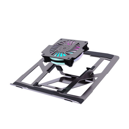 Desktop cooling gaming laptop stand, view 3