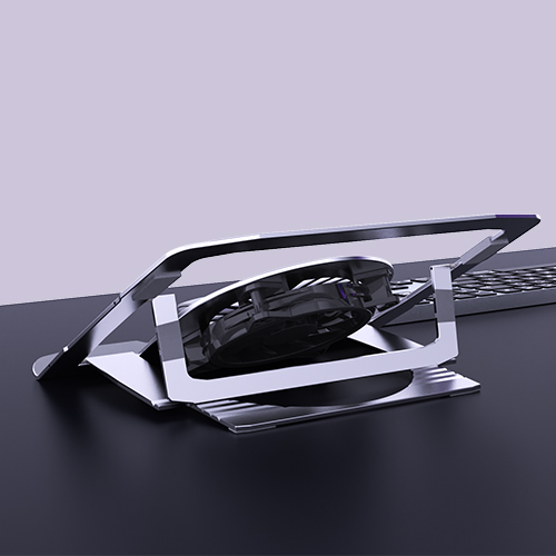 Desktop cooling gaming laptop stand, view 3