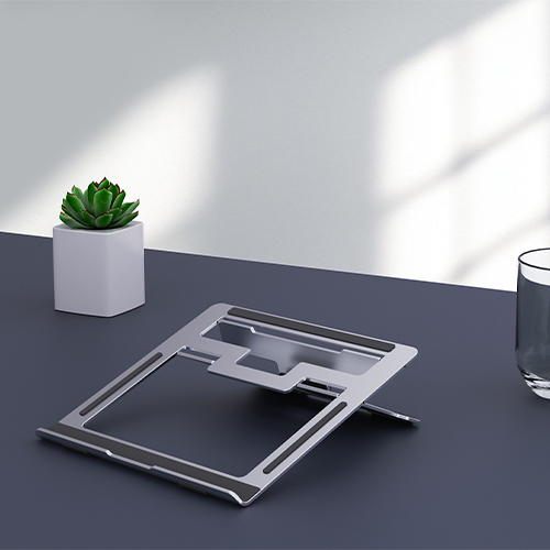 Desktop cooling laptop stand, view 2