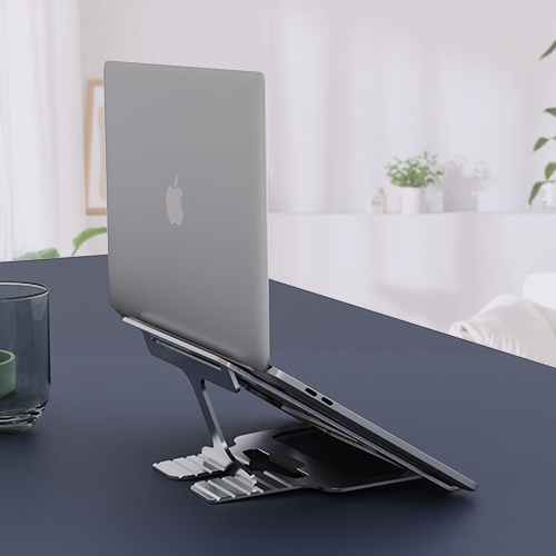 Desktop cooling laptop stand, view 2
