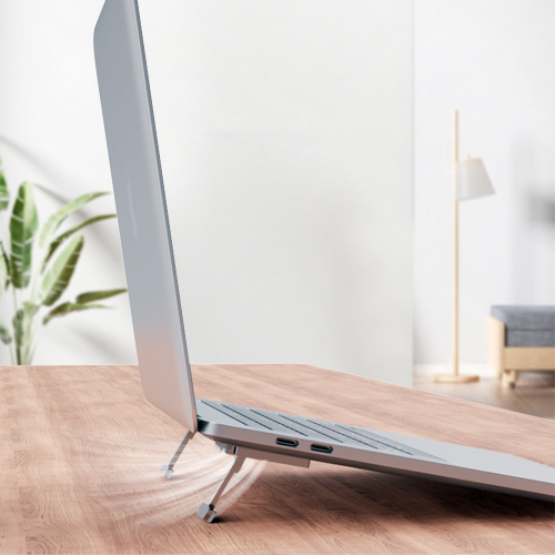 Invisible laptop stand, view 2