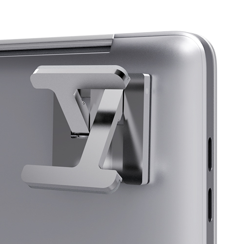 Invisible laptop stand, view 3
