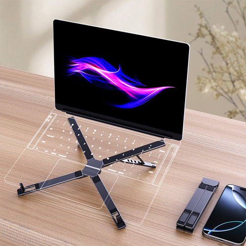 Folding portable stand, view 3