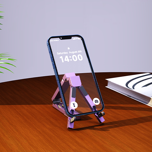 Three fold portable stand, view 3