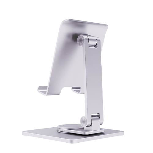 Aluminum alloy folding and rotating bracket, view 2