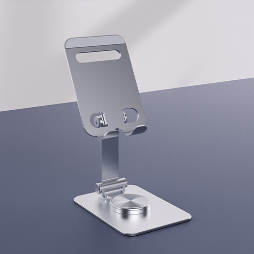 Aluminum alloy folding and rotating bracket, view 2