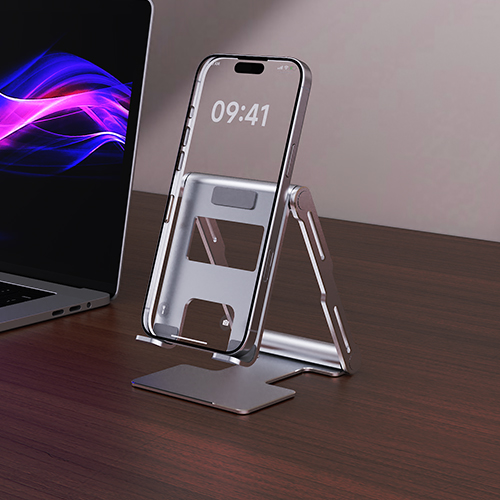 Folding portable stand, view 3
