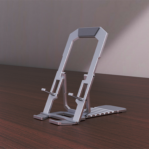 Folding portable stand, view 2
