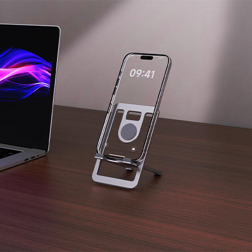 Folding portable stand, view 3