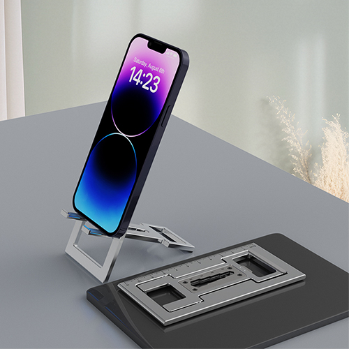 Folding portable stand, view 3