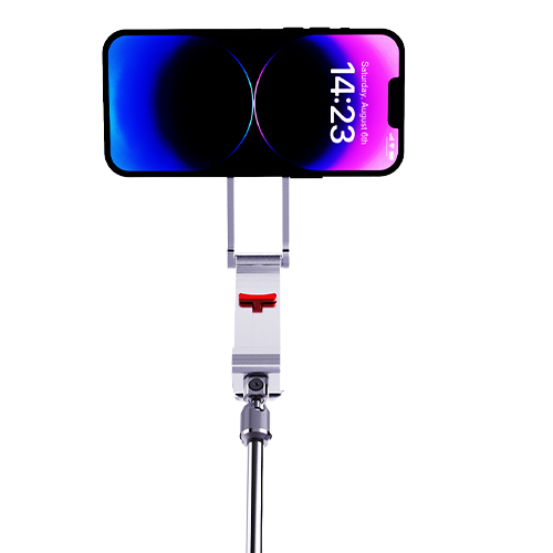 Multi functional folding magnetic phone holder, view 4