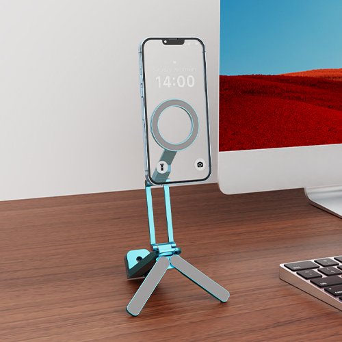 Multi functional folding mountain climbing phone stand, view 4