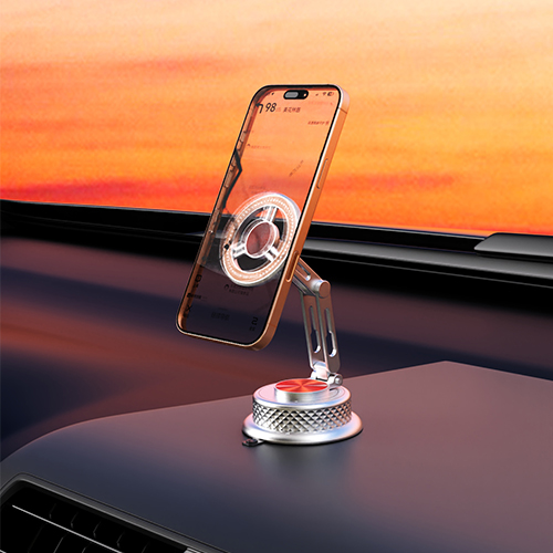 Vacuum magnetic car phone holder, view 4