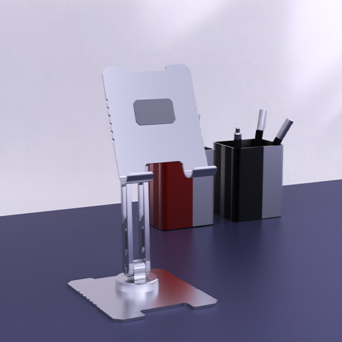 Height increasing aluminum alloy rotating bracket, view 2