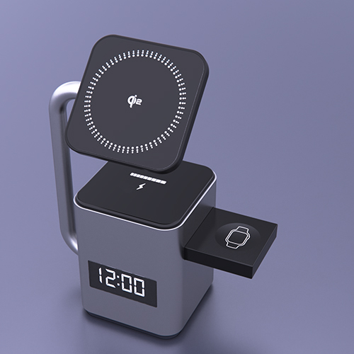 3-in-1 magnetic wireless charger, view 2