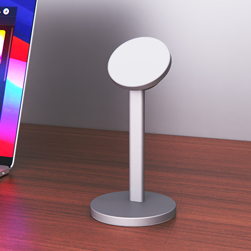 magnetic portable wireless charger, view 2